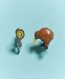 gargle | gargle ガーグル：キウイとキーウィ　イヤリング(イヤリング)