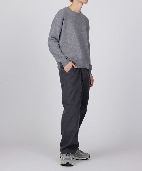 HANES(ヘインズ)の「【Hanes】TCウェザー シャーリングパンツ 股下70cm(その他パンツ・メンズ・チャコールグレー/ブラック・M/LL/L)」の9枚目の写真