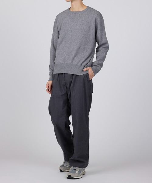 HANES(ヘインズ)の「【Hanes】TCウェザー シャーリングパンツ 股下70cm(その他パンツ・メンズ・チャコールグレー/ブラック・M/LL/L)」の8枚目の写真
