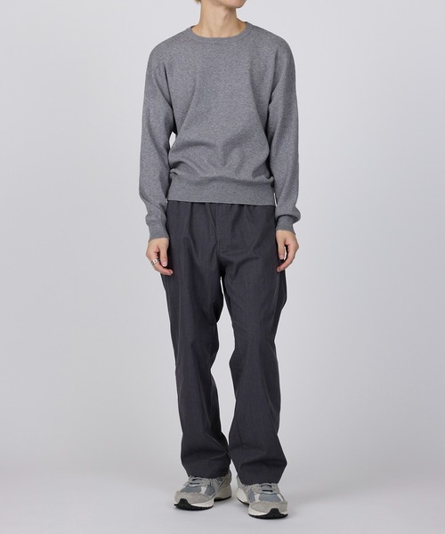HANES(ヘインズ)の「【Hanes】TCウェザー シャーリングパンツ 股下70cm(その他パンツ・メンズ・チャコールグレー/ブラック・M/LL/L)」の7枚目の写真
