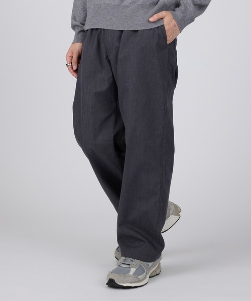 HANES(ヘインズ)の「【Hanes】TCウェザー シャーリングパンツ 股下70cm(その他パンツ・メンズ・チャコールグレー/ブラック・M/LL/L)」の4枚目の写真
