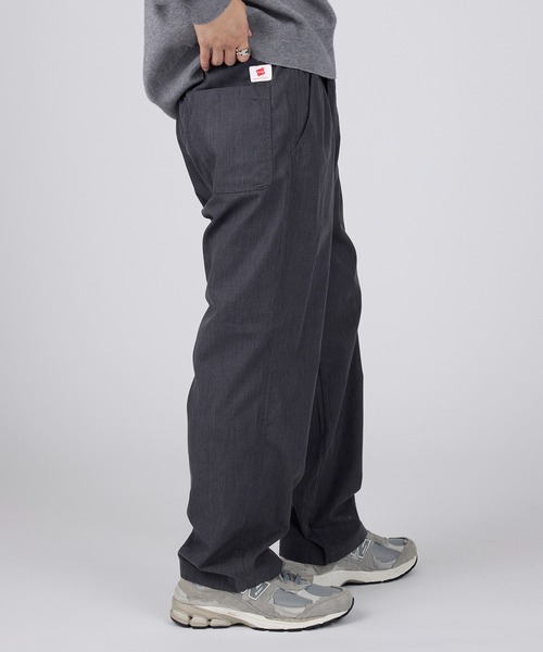 HANES(ヘインズ)の「【Hanes】TCウェザー シャーリングパンツ 股下70cm(その他パンツ・メンズ・チャコールグレー/ブラック・M/LL/L)」の5枚目の写真