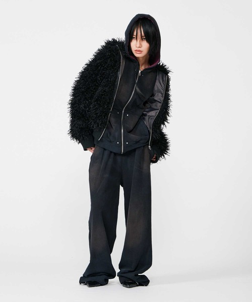 BEEDEN（ビーデン）の「ZIP UP HOODED FUR BLOUSON（ブルゾン）」 - WEAR