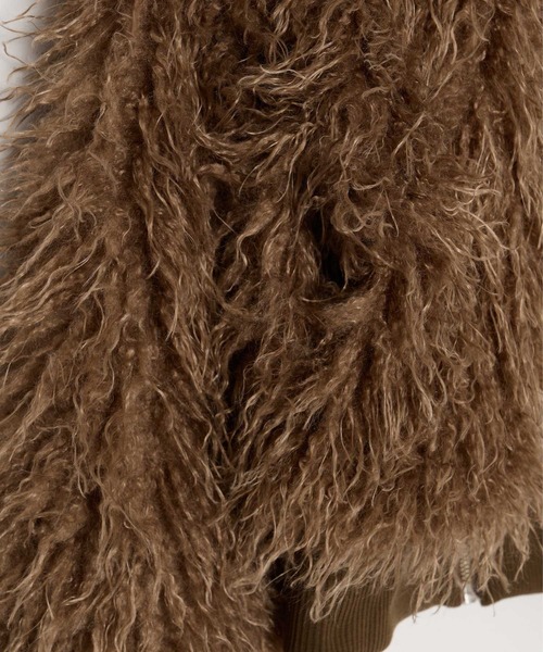 BEEDEN（ビーデン）の「ZIP UP HOODED FUR BLOUSON（ブルゾン）」 - WEAR