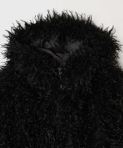 ジャケット・アウター BEEDEN ZIP UP HOODED FUR BLOUSON ZIP UP HOODED FUR BLOUSON – BEEDEN