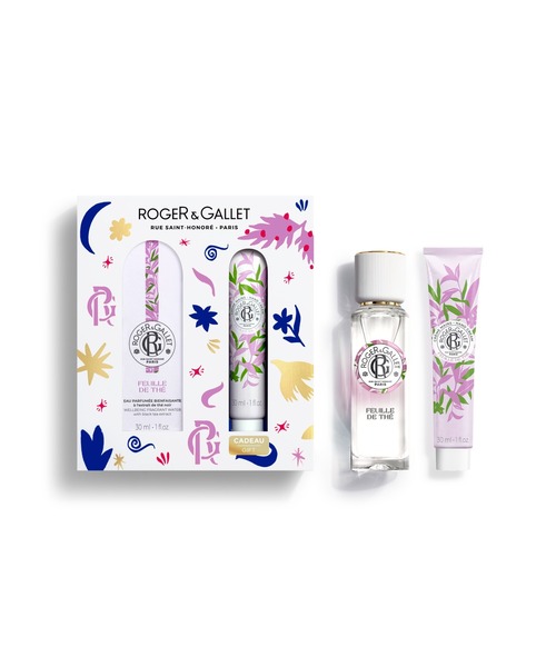 【数量限定】オ パフュメ & クレーム マン ホリデーコフレ テ（ボディケアキット/ギフトセット）｜ROGER&GALLET（ロジェ・ガレ）