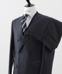 EDIFICE | D.OLIVER ダブルブレスト 6ボタン スーツ DORMEUIL(スーツセット)