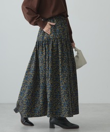 AMERICAN HOLIC | ニュアンスプリントティアードスカート(スカート)