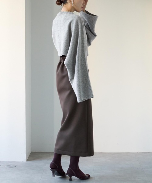 VERMEIL par iena（ヴェルメイユパーイエナ）の「フロントZIPタイトスカート（スカート・レディース・ブラック/ブラウン系その他・FREE）」の20枚目の写真