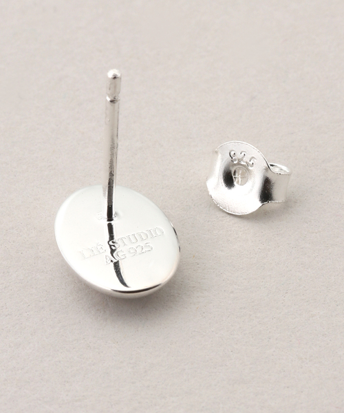 LIE STUDIO(リエ スタジオ) ピアス シルバー LUNA（ピアス（両耳用