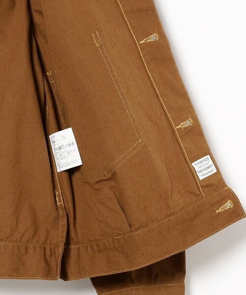 A VONTADE コットンヘンプ ダック ショートブルゾン 25SS 別注 A