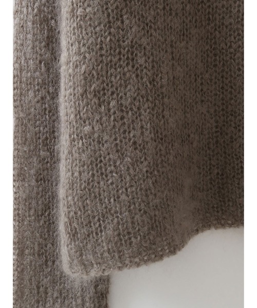HER.(ハー)の「モヘアメッシュプルオーバー(ニット/セーター・レディース・チャコールグレー/モカ/ライトグレー・フリー)」の22枚目の写真