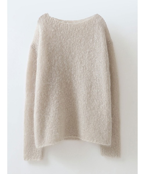 HER.(ハー)の「モヘアメッシュプルオーバー(ニット/セーター・レディース・チャコールグレー/モカ/ライトグレー・フリー)」の18枚目の写真