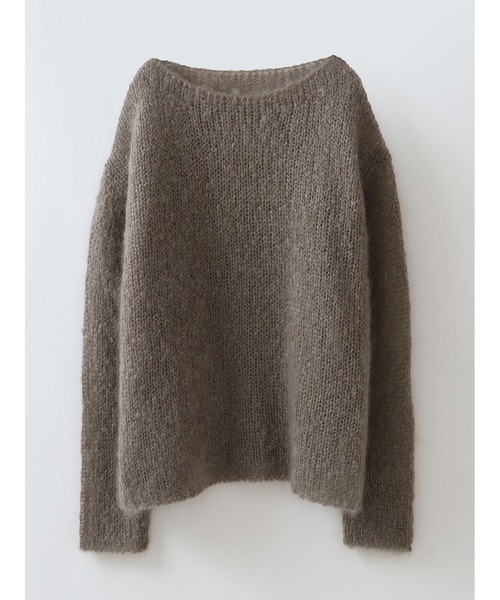 HER.(ハー)の「モヘアメッシュプルオーバー(ニット/セーター・レディース・チャコールグレー/モカ/ライトグレー・フリー)」の20枚目の写真
