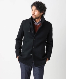 MICHEL KLEIN HOMME   （ミッシェルクランオム）の「スタンドカラーウールコート（ステンカラーコート）」