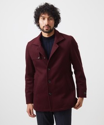 MICHEL KLEIN HOMME   （ミッシェルクランオム）の「スタンドカラーウールコート（ステンカラーコート）」