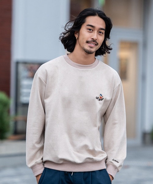 1356y美品 ジェミニ 長袖スウェットトレーナー 綿 日本製 白 2024年 1356y美品 ジェミニ 長袖スウェットトレーナー 綿 日本製 白