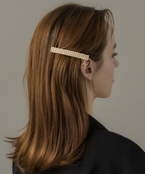 No.223 フユノフジサン 髪飾り 水引 バレッタ コーム ヘアクリップ