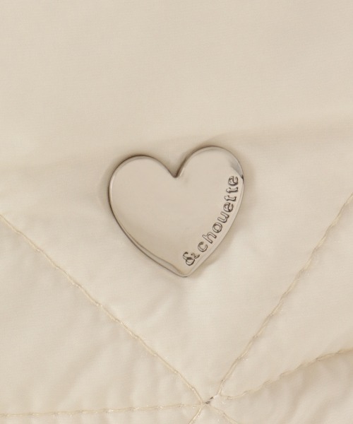 & chouette（アンドシュエット）の「キルティングトートバッグ（トートバッグ・レディース・ブラック/オフホワイト/ライトグレー/ピンク/ダークブルー/ミント・FREE）」の11枚目の写真