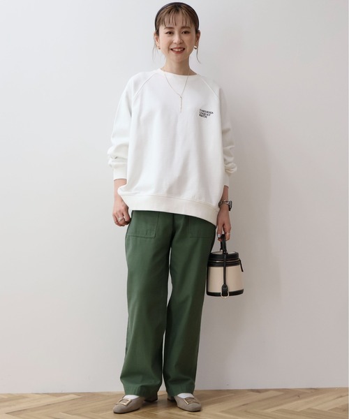 セール】刺繍ロゴラグランスウェット（スウェット）｜AMERICAN