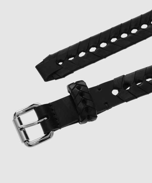 LEMAIRE（ルメール）の「BRAIDED BELT 20（ベルト・メンズ・ブラウン・80）」の3枚目の写真