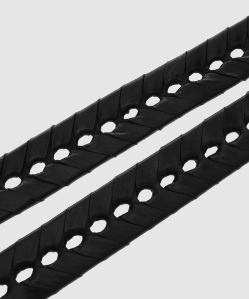 LEMAIRE（ルメール）の「BRAIDED BELT 20（ベルト・メンズ・ブラウン・80）」の4枚目の写真