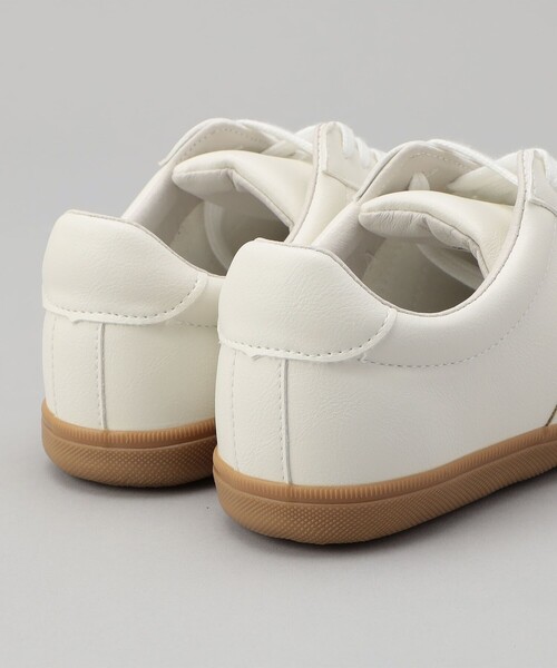 coen（コーエン）の「【新色登場】ジャーマンミリタリースニーカー(23.0cm/24.0cm/25.0cm)（スニーカー・レディース・オフホワイト/ブラック・23cm/25cm/24cm）」の10枚目の写真