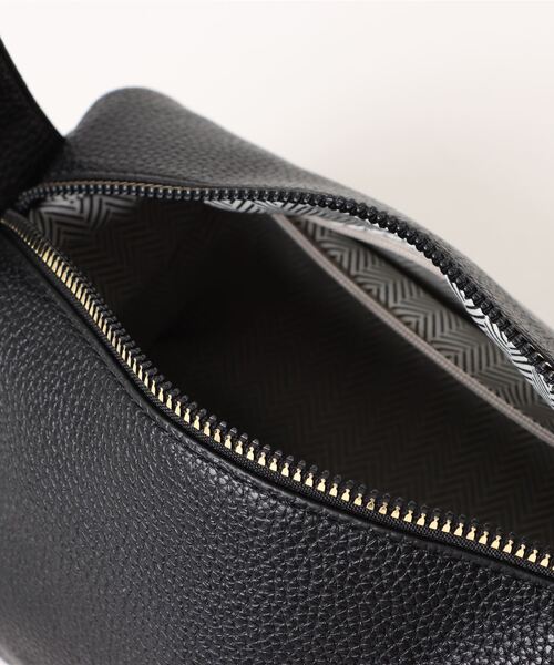 florist(フローリスト)の「2WAY レザーライクワンポケットハンドバッグ/ショルダーバッグ(ハンドバッグ・レディース・ブラウン/ブラック・FREE)」の5枚目の写真