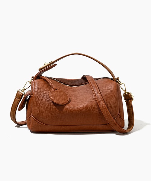 florist(フローリスト)の「2WAY レザーライクワンポケットハンドバッグ/ショルダーバッグ(ハンドバッグ・レディース・ブラウン/ブラック・FREE)」の11枚目の写真