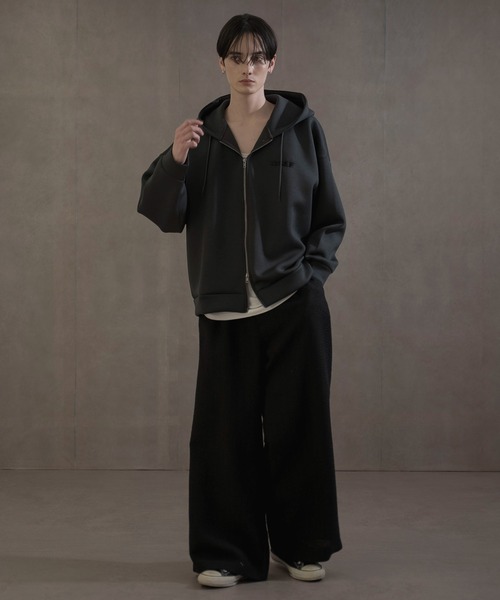 LUCY（ルーシー）の「LUCY/KEEPWARM BIGZIPパーカー（パーカー・メンズ・ライトグレー/チャコール・FREE）」の8枚目の写真