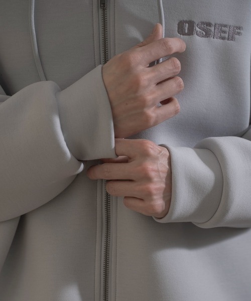 LUCY（ルーシー）の「LUCY/KEEPWARM BIGZIPパーカー（パーカー・メンズ・ライトグレー/チャコール・FREE）」の11枚目の写真