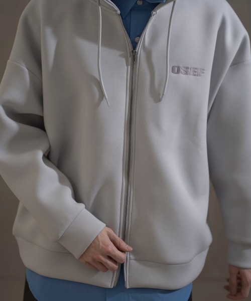 LUCY（ルーシー）の「LUCY/KEEPWARM BIGZIPパーカー（パーカー・メンズ・ライトグレー/チャコール・FREE）」の12枚目の写真