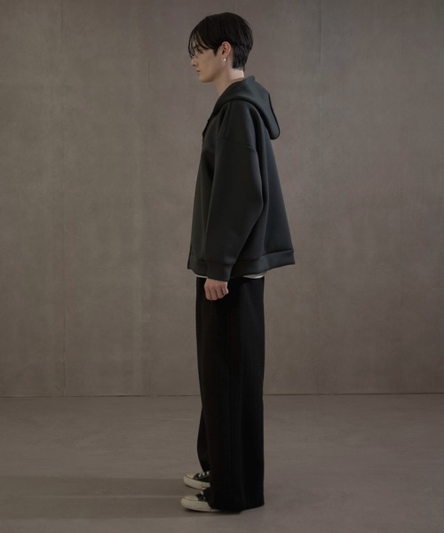 LUCY（ルーシー）の「LUCY/KEEPWARM BIGZIPパーカー（パーカー・メンズ・ライトグレー/チャコール・FREE）」の5枚目の写真