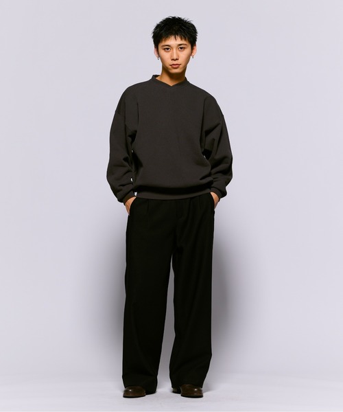 THE BOLDMAN(ザ ボールドマン)の「Basic Cotton Pants / ベーシックコットンパンツ(その他パンツ・メンズ・グレー/パープル/ベージュ/ブラック/ネイビー/ブラウン・LARGE/MEDIUM)」の18枚目の写真