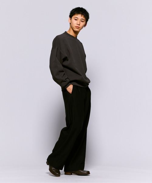 THE BOLDMAN(ザ ボールドマン)の「Basic Cotton Pants / ベーシックコットンパンツ(その他パンツ・メンズ・グレー/パープル/ベージュ/ブラック/ネイビー/ブラウン・LARGE/MEDIUM)」の19枚目の写真