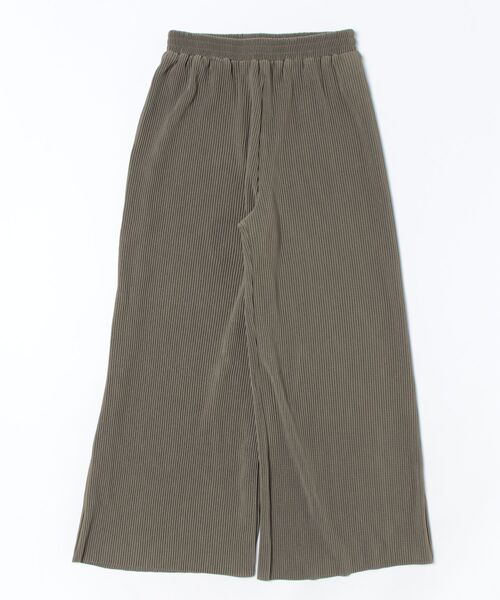 actuel（アクチュエル）の「【ａｃｔｕｅｌ】カットスムースプリーツパンツ（その他パンツ・レディース・ブラック/カーキ/ブルー/モカ・FREE）」の7枚目の写真