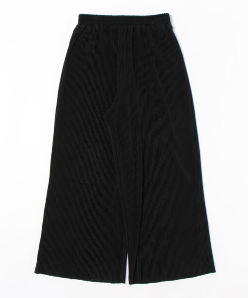 actuel（アクチュエル）の「【ａｃｔｕｅｌ】カットスムースプリーツパンツ（その他パンツ・レディース・ブラック/カーキ/ブルー/モカ・FREE）」の5枚目の写真