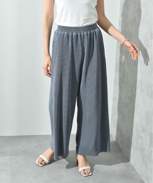 actuel（アクチュエル）の「【ａｃｔｕｅｌ】カットスムースプリーツパンツ（その他パンツ・レディース・ブラック/カーキ/ブルー/モカ・FREE）」の16枚目の写真