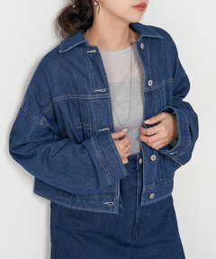 LEVI’S クロップドデニムジャケット セール】Levi's/リーバイス リバーシブルクロップドデニム