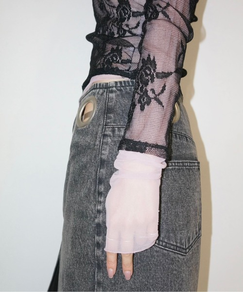 layerd lace tops / レイヤードレーストップス（Tシャツ