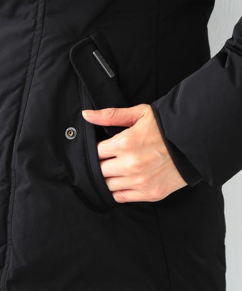 WOOLRICH（ウールリッチ）の「【予約】WOOLRICH / "OREGON" コート（ダウンジャケット/コート・レディース・ベージュ/ブラック・MEDIUM/SMALL）」の15枚目の写真