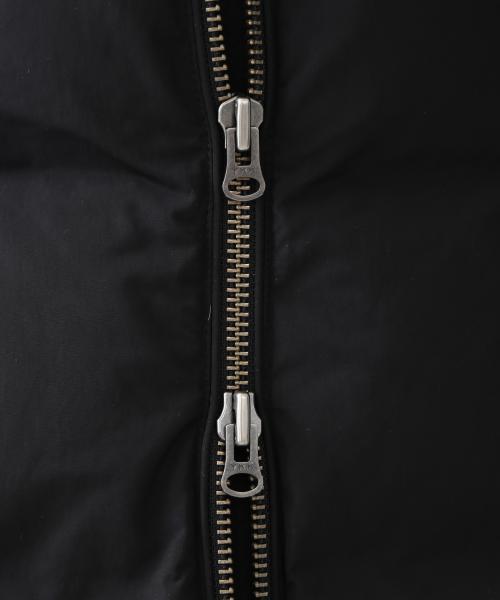 WOOLRICH（ウールリッチ）の「【予約】WOOLRICH / "OREGON" コート（ダウンジャケット/コート・レディース・ベージュ/ブラック・MEDIUM/SMALL）」の8枚目の写真