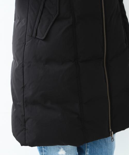 WOOLRICH（ウールリッチ）の「【予約】WOOLRICH / "OREGON" コート（ダウンジャケット/コート・レディース・ベージュ/ブラック・MEDIUM/SMALL）」の18枚目の写真