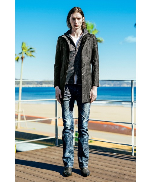 TORNADO MART∴オーシャンウェーブVネック長袖カットソー（Tシャツ