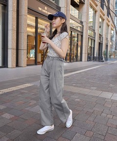 セール】タックテーパードパンツ（その他パンツ）｜Samansa Mos2