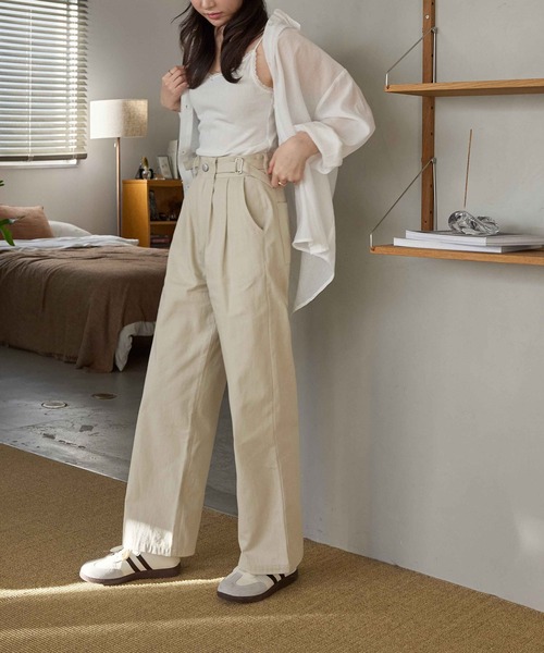 ☆ドイツ発*ZARA*新作*RUSTIC ラミーワイドパンツ☆ ☆ドイツ発*ZARA*新作*RUSTIC ラミーワイドパンツ☆ (ZARA