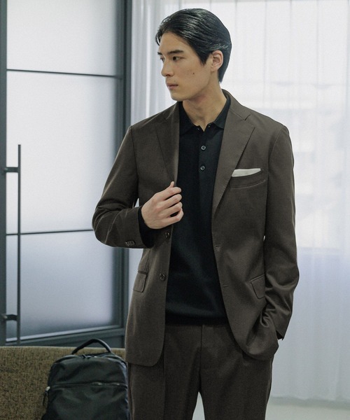 GLOBAL WORK(グローバルワーク)の「ニットポロシャツ/Salon de GW/288726(ポロシャツ・メンズ・ブラック/オフホワイト/ブラウン・X-LARGE/LARGE/MEDIUM/SMALL)」の18枚目の写真