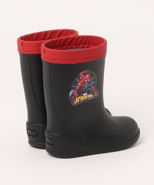 MoonStar（ムーンスター）の「【MoonStar／ムーンスター】ロンプ C68 マーベル キッズレインブーツ（レインシューズ・キッズ・ブラック・18.0cm/17.0cm/16.0cm/15.0cm/14.0cm/13.0cm/19.0cm）」の8枚目の写真