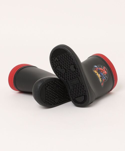 MoonStar（ムーンスター）の「【MoonStar／ムーンスター】ロンプ C68 マーベル キッズレインブーツ（レインシューズ・キッズ・ブラック・18.0cm/17.0cm/16.0cm/15.0cm/14.0cm/13.0cm/19.0cm）」の9枚目の写真