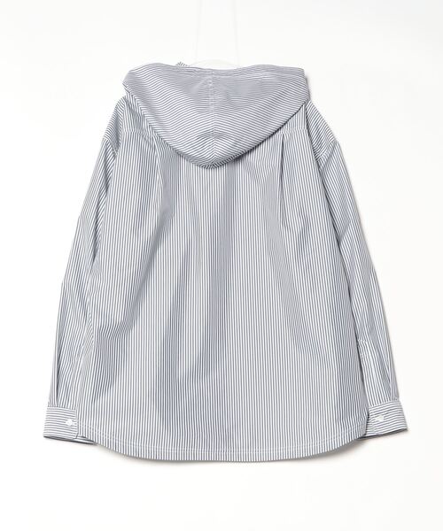 FACETASM（ファセッタズム）の「FACETASM/ファセッタズム/HOODED SHIRT（シャツ/ブラウス・メンズ・ブルー・4）」の2枚目の写真